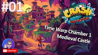 Medieval Castle  Time Warp Chamber 1 🏯  Crash Bandicoot 3 Warped Pt01 [upl. by Stryker38]