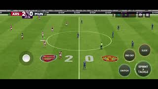 Arsenal 21 Manchester United FIFA Mobile Premier League Final Match [upl. by Leighland]