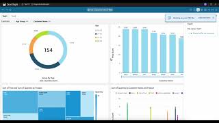 How to download the Quicksight dashboard as PDF formats quicksight awsservices [upl. by Noed90]