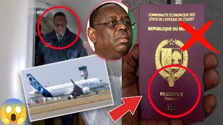 📛 MAUVAISE NOUVELLE MACKY SALL PASSEPORT 😨😨😨😨😨😨😲😨😲 [upl. by Tahp]