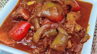 BEEF MECHADO QUICK AND EASY MECHADO RECIPE KUSINA NI INDAY  VLOG 121 [upl. by Weissmann]