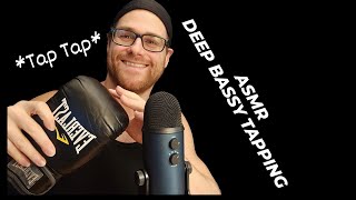 ASMR Deep Bassy Tapping for 30 Mins Minimal Talking Black Background [upl. by Rawde]