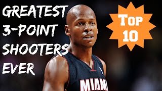 Top 10 Greatest 3Point Shooters in NBA History Viewer Vote [upl. by Luaped]