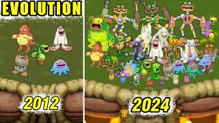 Plant Island Evolution  Full Song  My Singing Monsters [upl. by Adelheid]