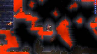 Terraria fast and safe way to collect hellstone [upl. by Acire]