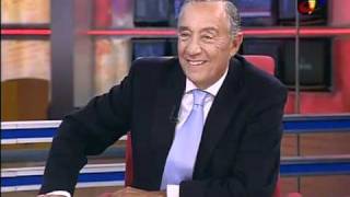 Laurentino Gomes entrevistado por Marcelo Rebelo de Sousa no Jornal Nacional da TVI [upl. by Yssis]