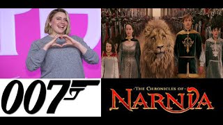 BARBIE Director Greta Gerwig Talks Directing NARNIA Reboot for Netflix  James Bond [upl. by Marigolda]