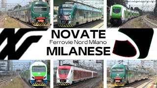 NOVATE MILANESE  Rete FerrovieNordMilano [upl. by Giovanna752]