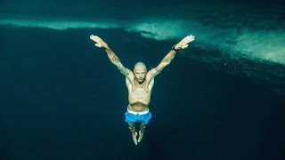 Stig Pryds deepest POV freedive in Deans Blue Hole [upl. by Amando]