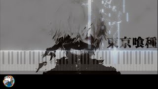 Glassy Sky Piano｜東京喰種 [upl. by Prowel]