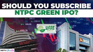 Is NTPC Green IPO A Prudent Bet Anand Rathi Explains  NDTV Profit [upl. by Neelrak86]