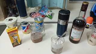 Emperador Coffee Brandy Float Mix  Evaporada  Condensada  Nestle Chuckie  Magnum White Chocolate [upl. by Einnok]