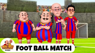 Foot Ball Match  Comedy Funny Cartoon  मोटू पतलू  Full Ep90  Motu Patlu Show 2024 Hindi [upl. by Grazia]