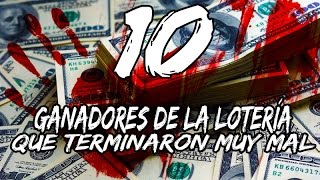 10 Ganadores de la lotería QUE TERMINARON MUY MAL [upl. by Ludmilla]