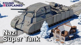 Nazi Super Tank  P1000 Ratte   Largest Tank EVER [upl. by Millan]