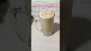 Viral coffee hack  Cold coffee recipe  coffee bnany ka tariqa [upl. by Bulley]