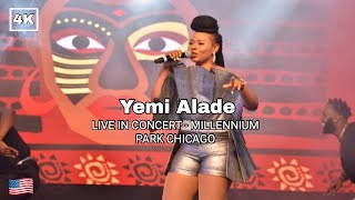 YEMI ALADE in Chicago Live in Concert  Millennium Park 2023 [upl. by Sadirah]