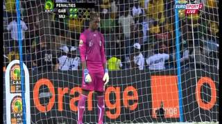 Gabon vs Mali African Nations Cup 2012 Quarterfinals full highlights [upl. by Ennairam709]