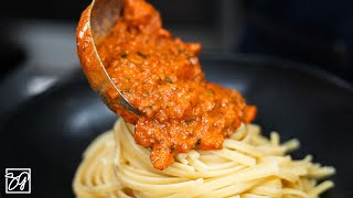 Mouthwatering Bolognese Sauce at Home [upl. by Puna]