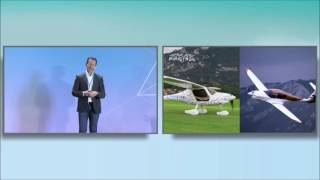 Jeff Holden announces Pipistrel at Uber Elevate Summit [upl. by Risa]