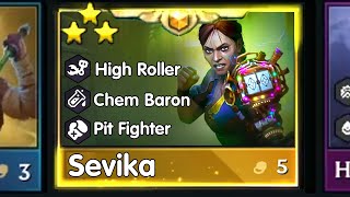 Sevika 3Star 1v9 ⭐⭐⭐ TFT Set 13 [upl. by Beverle]