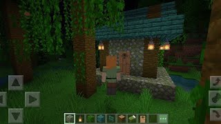 How to build the smallest jungle house 🏡 [upl. by Aliac284]