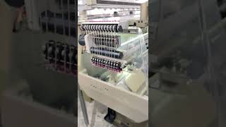 Get Knitting With The Shima Seiki Nsig122 7g 2010 Used Flat Knitting Machine machine [upl. by Alahcim966]