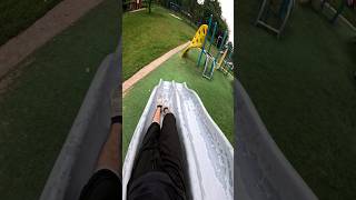 Bella ciao playground parkour running climbing sliding pov youtubeshorts parkourali freerunning [upl. by Azyl]