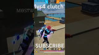 1vs4 clutch please subscribe my channel 1vs4inclashsquadranked viralshorts csrank1vs4situation [upl. by Shuma]