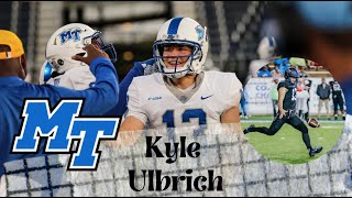 Kyle Ulbrich P Middle Tennessee State  2023 NFL Draft Prospect Zoom Interview [upl. by Llekcm]