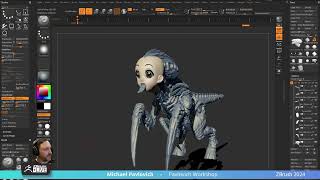 Pavlovich Workshop  Live QampA Creatures Armor you name it  Maxon ZBrush 2024 [upl. by Akilaz]