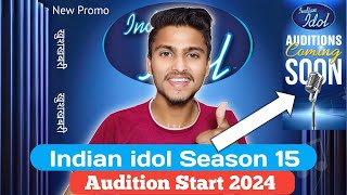 खुशखबरी Indian idol season 15 के Audition Start हो गये है  Audition now  IndianIdol [upl. by Boar]