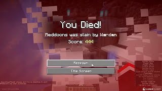 Reddoons First Death ever on Lifesteal SMP [upl. by Enywtna]