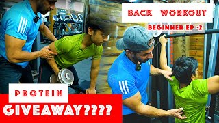 EP3 Back Workout Beginner Workout Series  Team tiger [upl. by Macdermot]