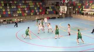 NTV Forum FightersNässjö Basket div 2 damer highlights [upl. by Ilrak405]