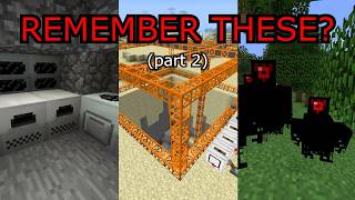 Revisiting MORE Old School Minecraft Mods 20112013 [upl. by Cedell]