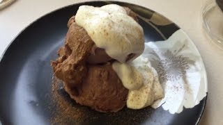 2 Minute Chocolate Peanut Butter Protein Mug Cake [upl. by Tandie]