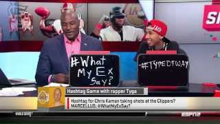 Tyga on SportsNation ESPN2 [upl. by Grof]