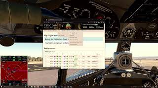 MSFS 2020  FSEconomy DC3 And Baron Life  Southern Utah Western Colorado runs  Part 1 [upl. by Kenleigh798]