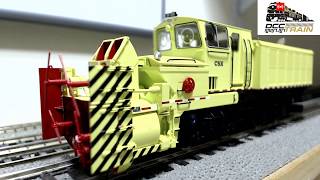 Покатушки Roco American Beilhack Rotary Snow Blower of the CSX 72803 [upl. by Eerak]