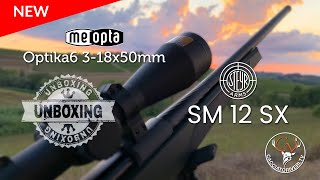 Unboxing Steyr SM12 SX  Meopta Optika6 318x50mm [upl. by Rahas]