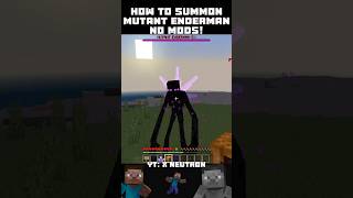 MUTANT Enderman  How to summon [upl. by Hester]