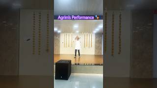 Agrim’s dance performance 🎭 ganpatibappamorya mumbai bollywood songs Pinkfong gpperfomance [upl. by Gaskins]