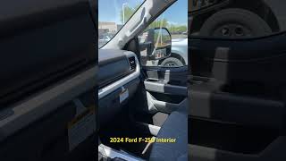 2024 Ford F250 Interior Overview ford fordtrucks truck [upl. by Finer]