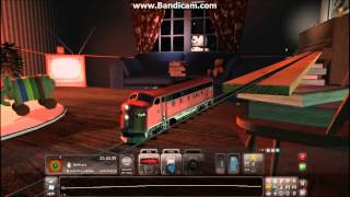 Train Simulator 2014 HD EXCLUSIVE The Holiday Express All Career Scenarios with EMD F7 [upl. by Tiffi543]