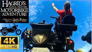 Hagrids Magical Creatures Motorbike Adventure at Universals Island of Adventures Wizarding World [upl. by Noemad239]