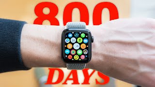 You Should Buy an Apple Watch SE in 2023  my honest opinion after 800 DAYS LATER [upl. by Esmaria]