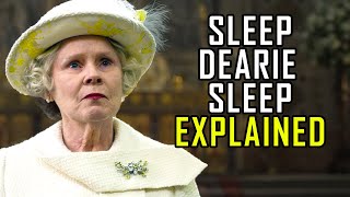 Real Meaning Of Sleep Dearie Sleep In The Crown Season 6 Finale Explained [upl. by Mendoza]