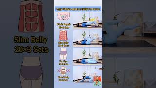 Yoga PilatesReduce Belly Fatshort reducebellyfat bellyfatloss yoga [upl. by Idorb39]