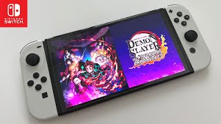 Demon Slayer Kimetsu no Yaiba The Hinokami Chronicles Nintendo Switch OLED Gameplay [upl. by Oelc584]